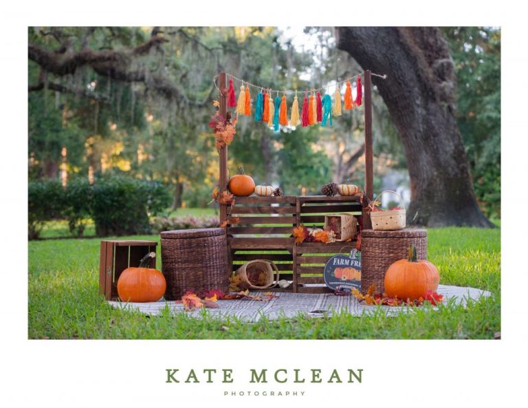 Fall Set For Kate Mclean Photography Fall Mini Sessions in Orlando
